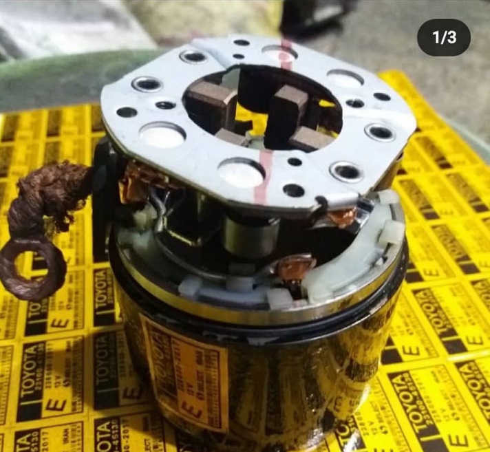 اجزای اصلی استارت دینام